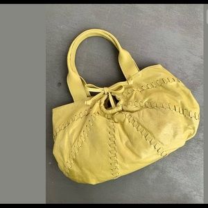 ROBERTA GANDOLFI Italian Leather Handbag/Satchel